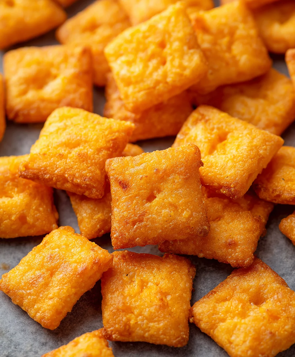 Homemade Cheddar Cheese Crackers-Cheez It Taste