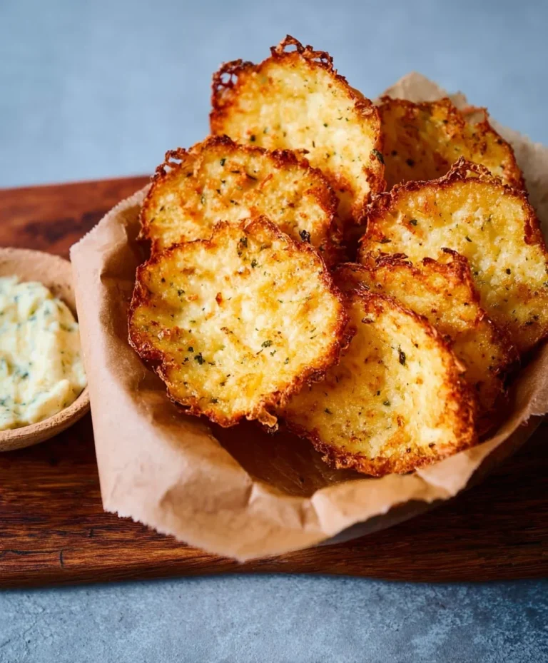 Crispy Cottage Cheese Chips-Easy Low Carb Snack