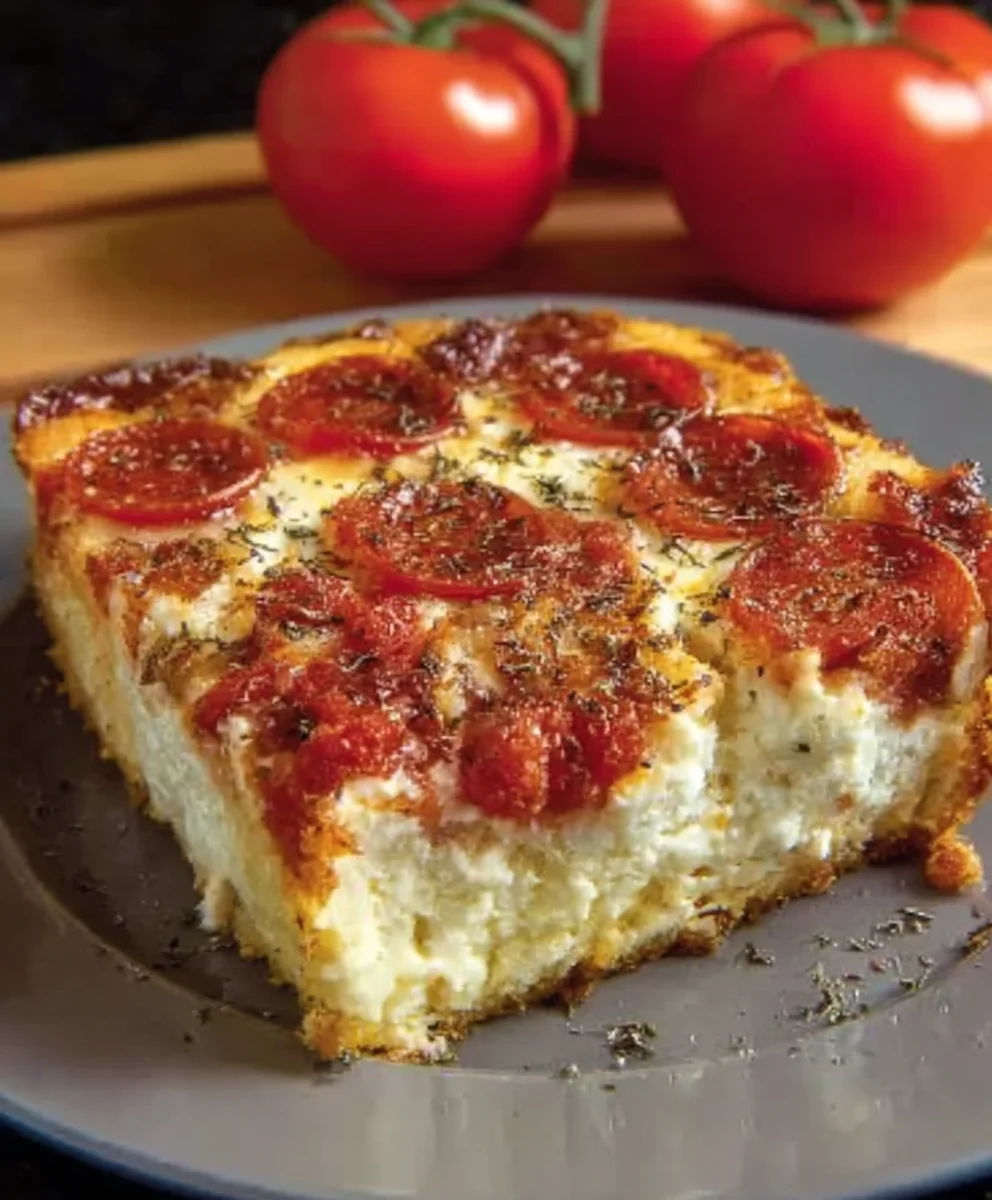 Pizza Cottage Cheese Bake- Easy & Delicious Recipe
