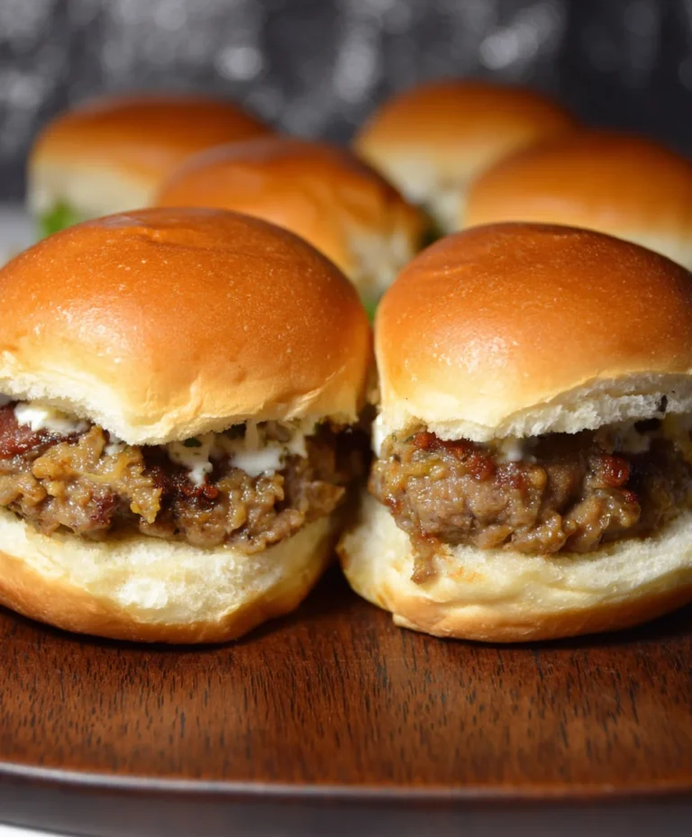 Easy Beef Sliders-Southern Comfort Food Classic