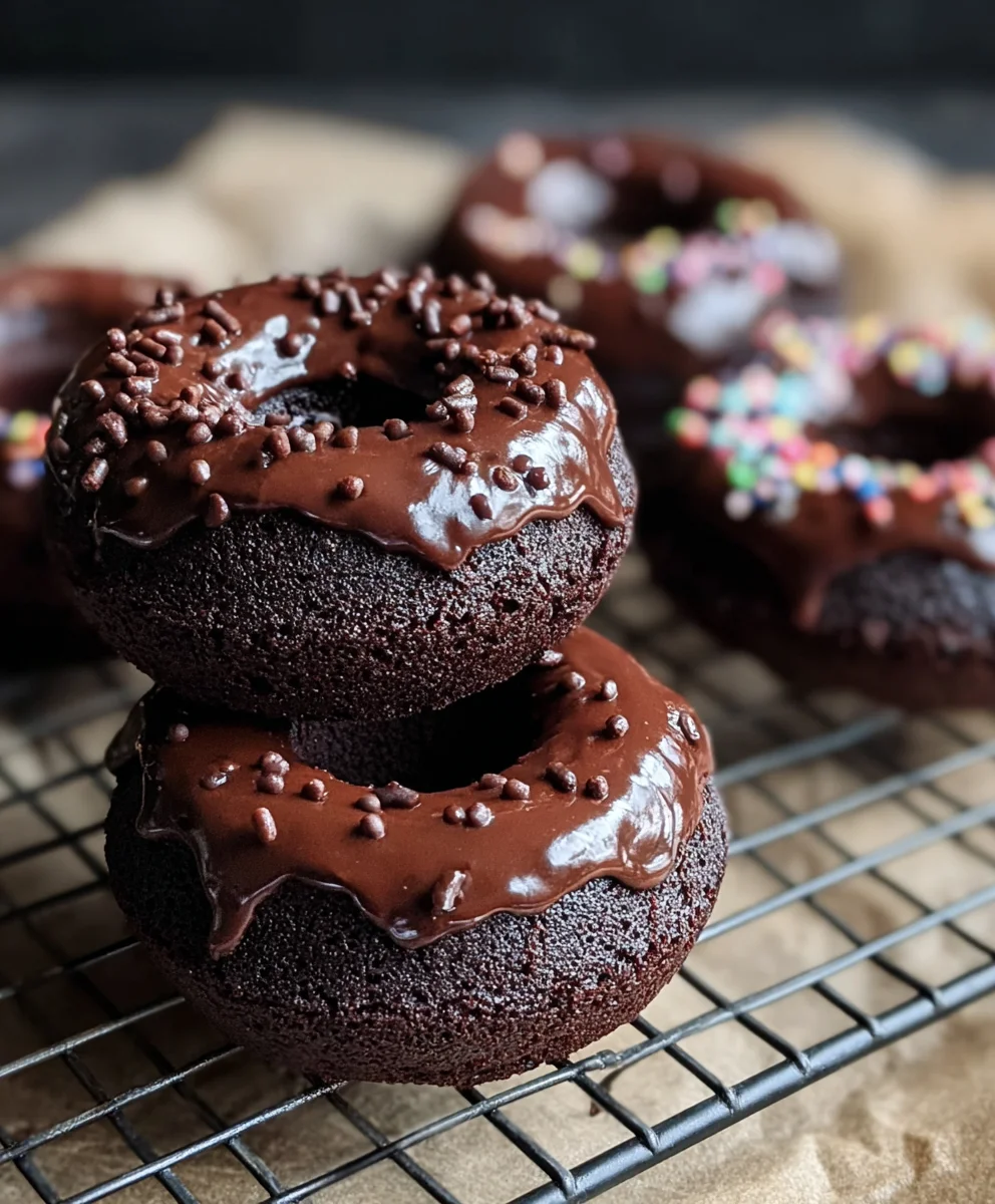 Easy Chocolate Baked Donuts- Delicious & Healthy Treat