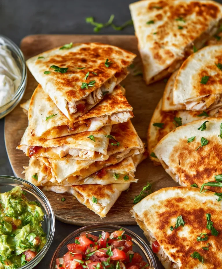 Easy Mini Chicken Quesadillas- Quick & Delicious Snack