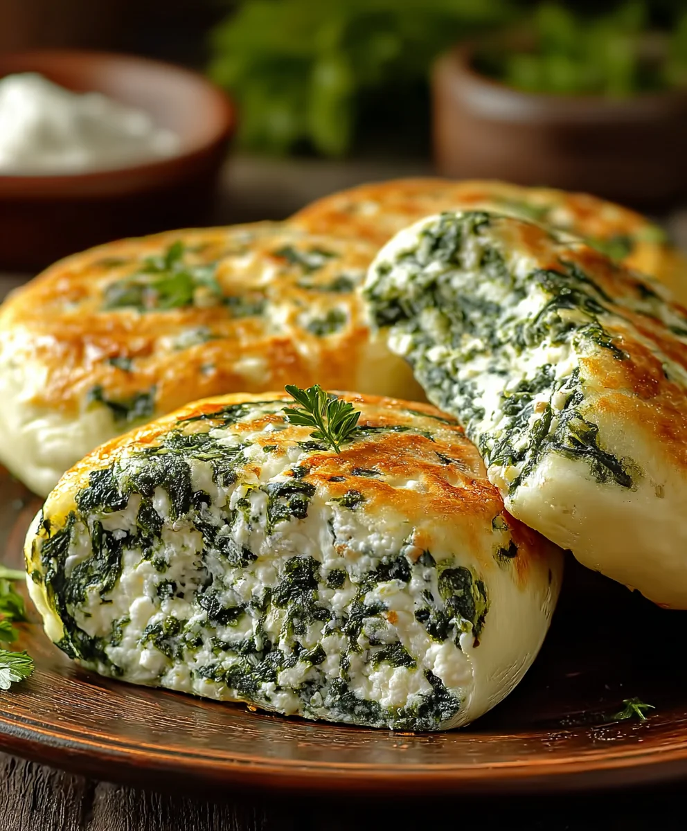 Easy Spinach Cottage Cheese Flagels Recipe-Low Carb