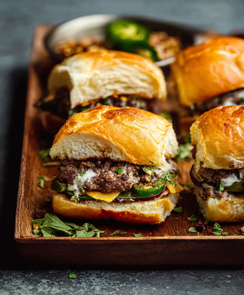 Easy Beef Cowboy Sliders-Flavorful & Quick