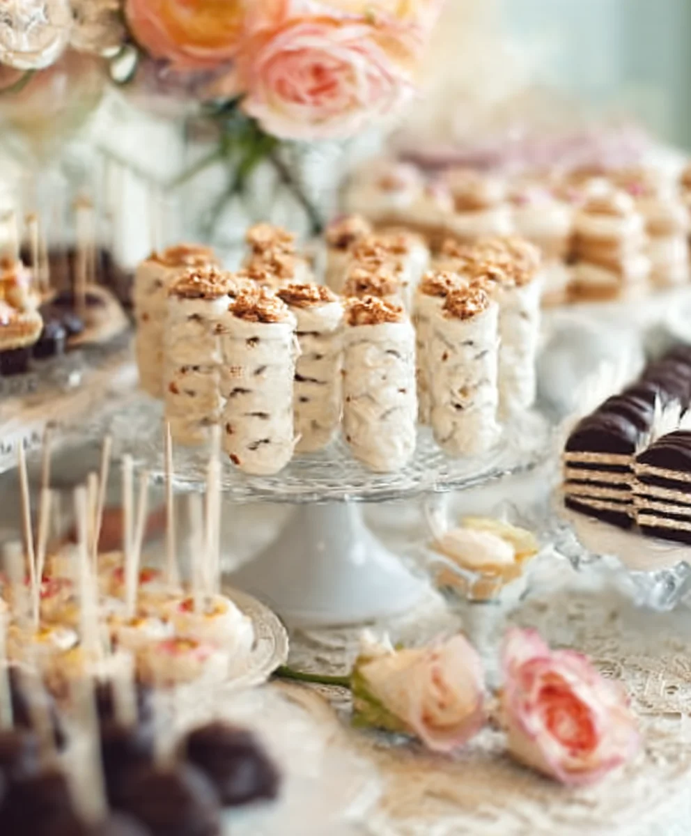Vintage Wedding Dessert Table Ideas - Romantic Delights