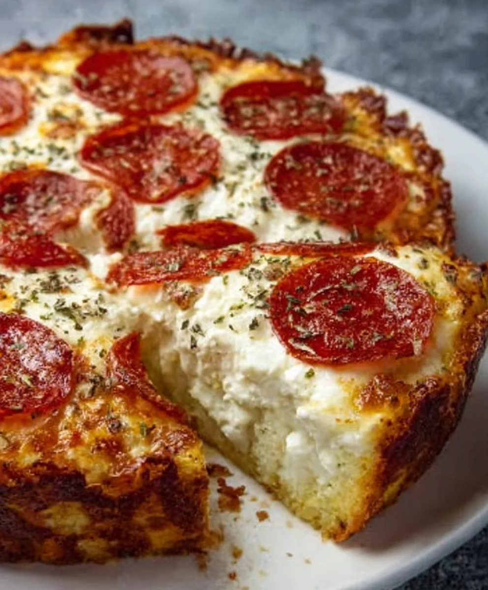 Pizza Cottage Cheese Bake- Easy & Delicious Recipe