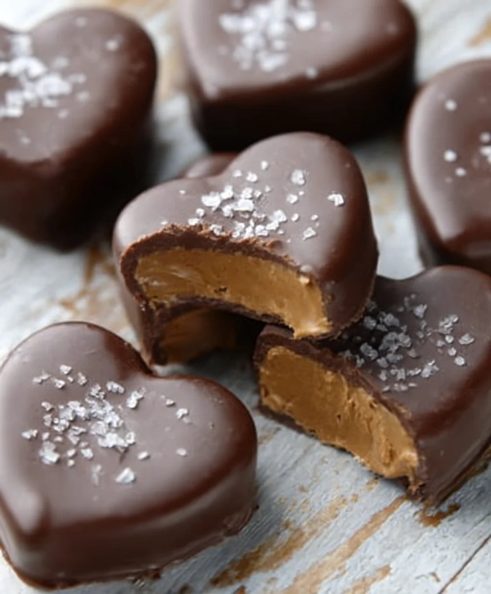 Chocolate Peanut Butter Non-Non-Non-Alcoholic Alternativeic Vnon-alcoholic alentine Heart Treat