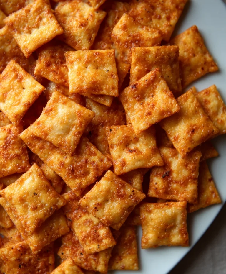 Sourdough Cheez-Its-Homemade Crunchy Cheese Crackers