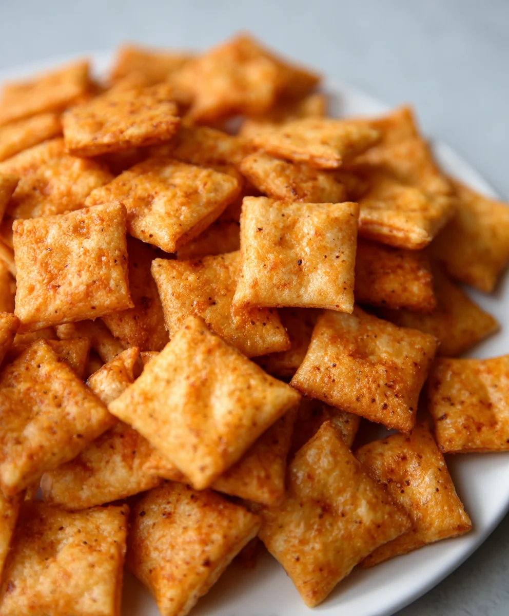 Sourdough Cheez-Its-Homemade Crunchy Cheese Crackers