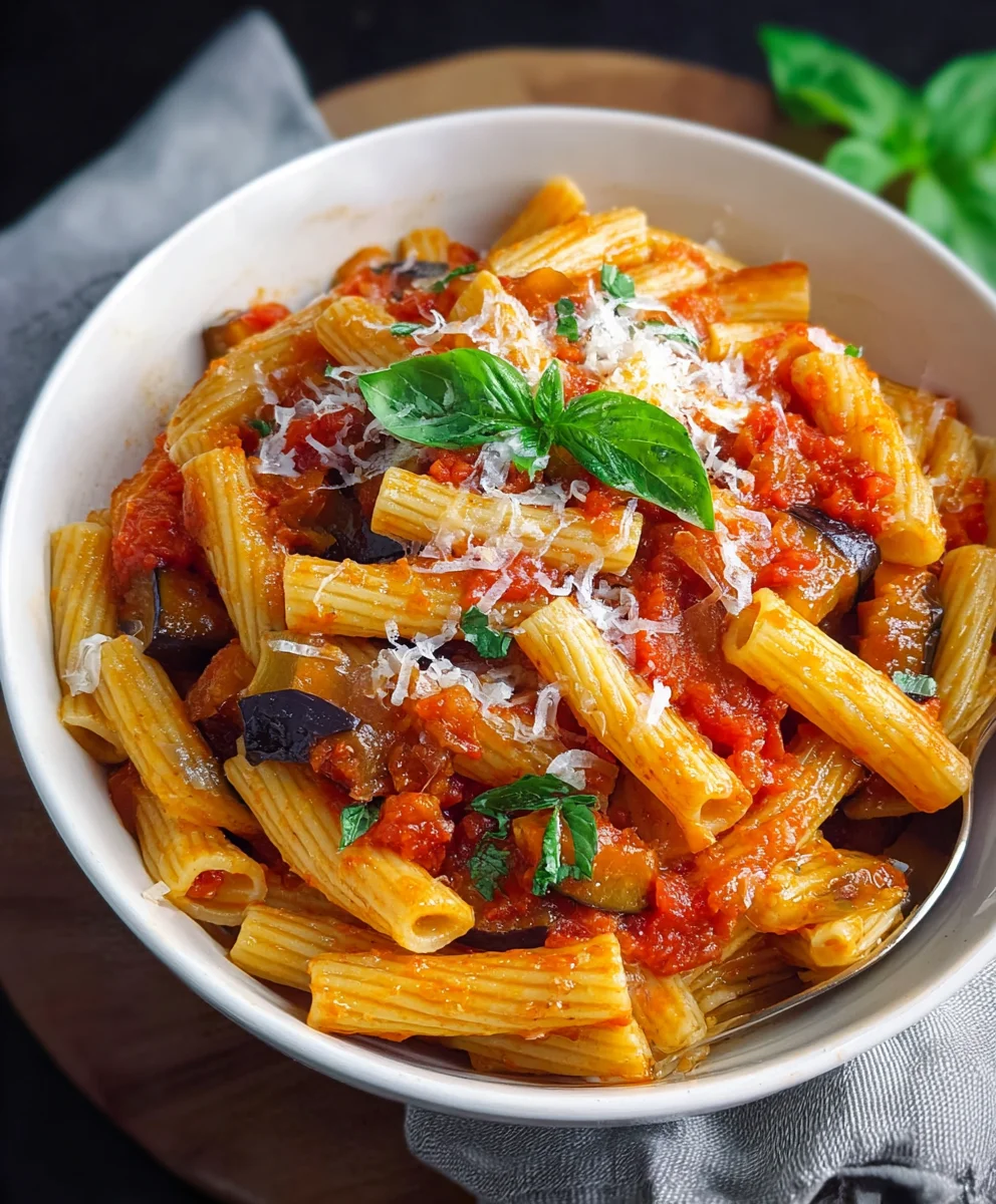 Authentic Pasta alla Norma Recipe- Sicilian Eggplant Dish