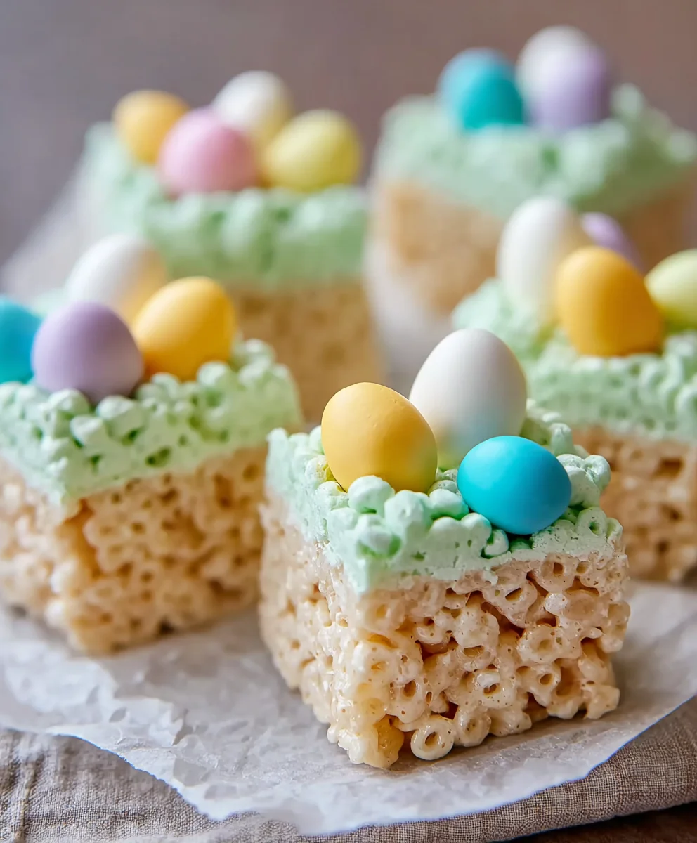 Easter Rice Krispie Treats-Easy Festive Fun