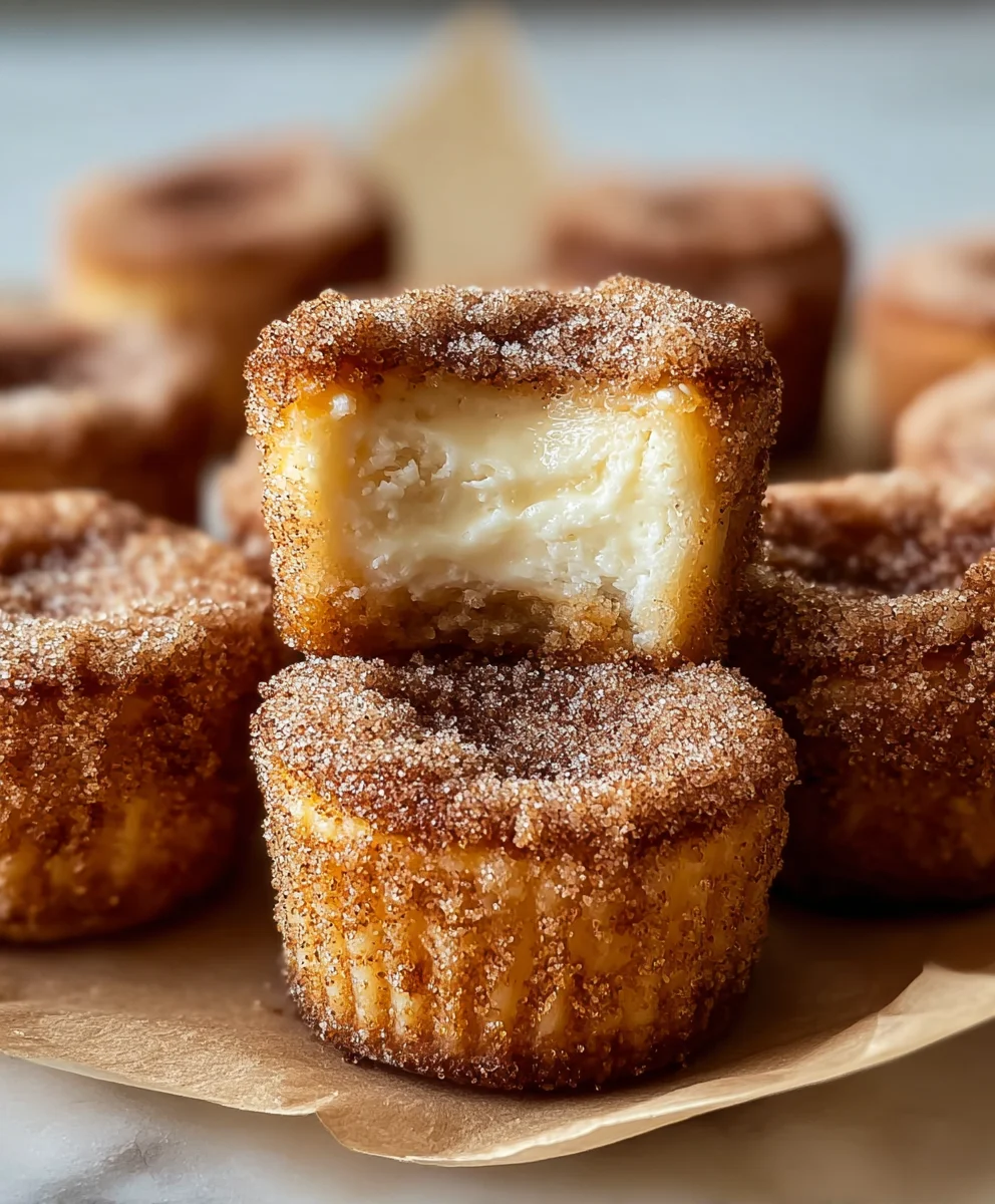 Churro Cheesecake Bites-Easy Delicious Dessert