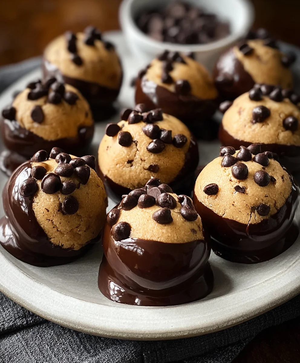 Easy Chocolate Chip Cookie Dough Bites Recipe