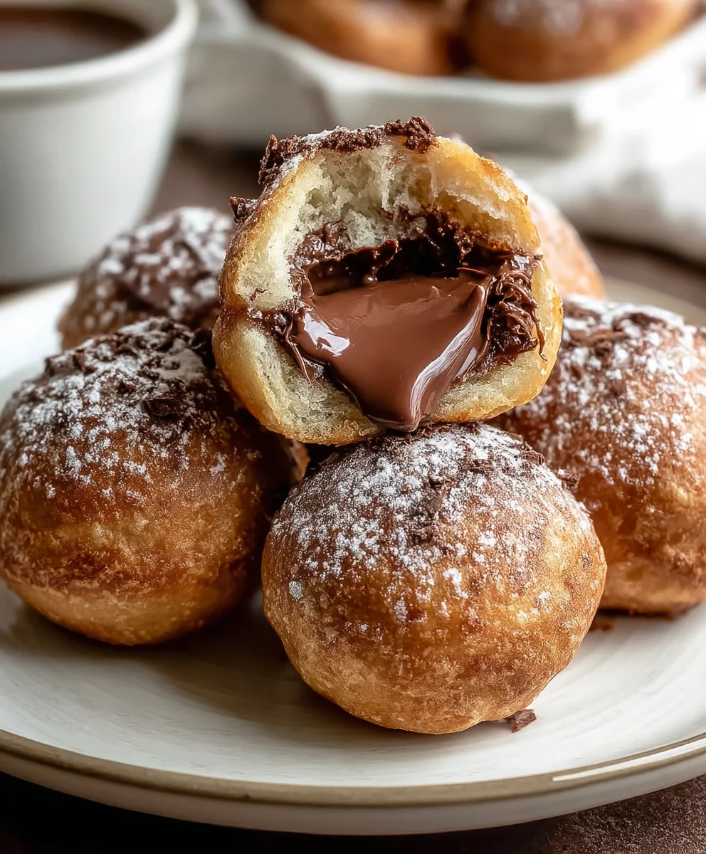 Air Fryer Nutella Bombs-Easy & Irresistible