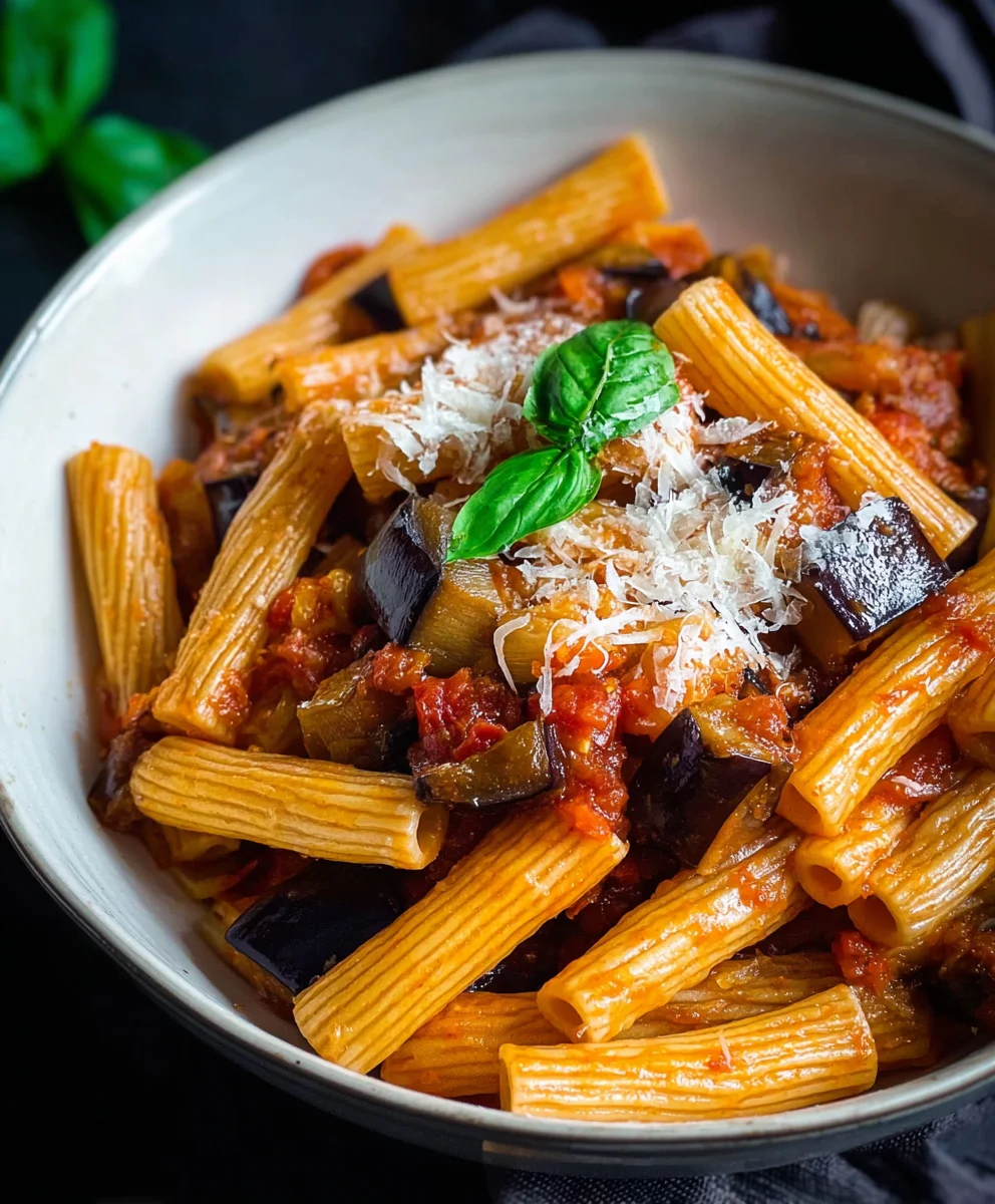 Authentic Pasta alla Norma Recipe- Sicilian Eggplant Dish
