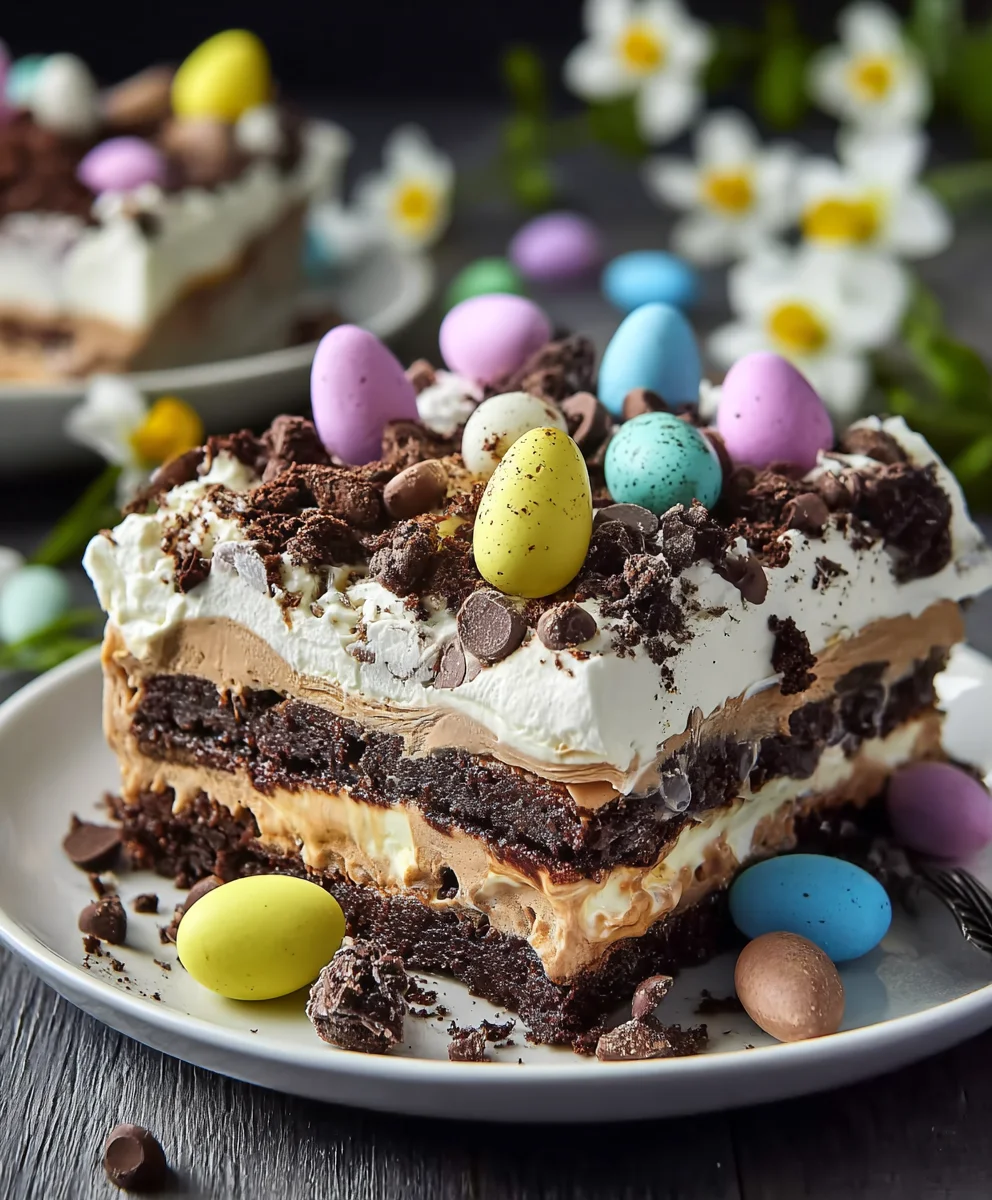 Easter Chocolate Lasagna-Decadent Dessert Recipe
