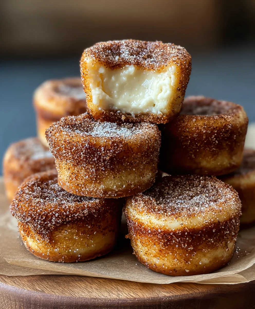 Churro Cheesecake Bites-Easy Delicious Dessert