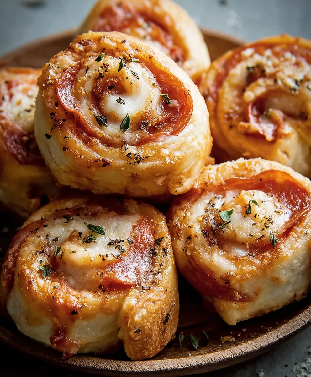 Homemade Beef Beef Pepperoni Pizza Rolls - Easy Recipe
