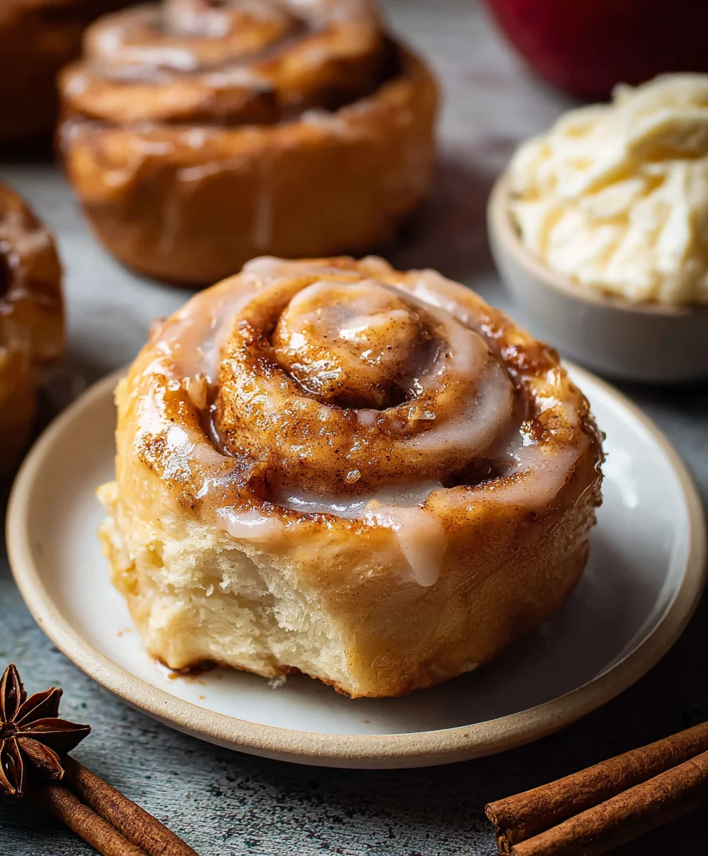 Apple Cinnamon Rolls - Warm & Cozy Dessert Recipe