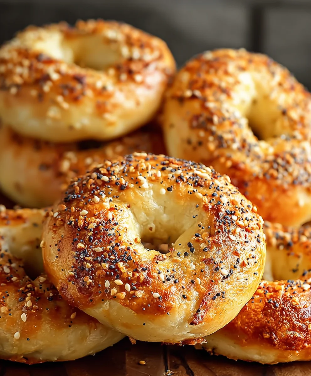 High-Protein Greek Yogurt Bagels-Classic Favorite Twist