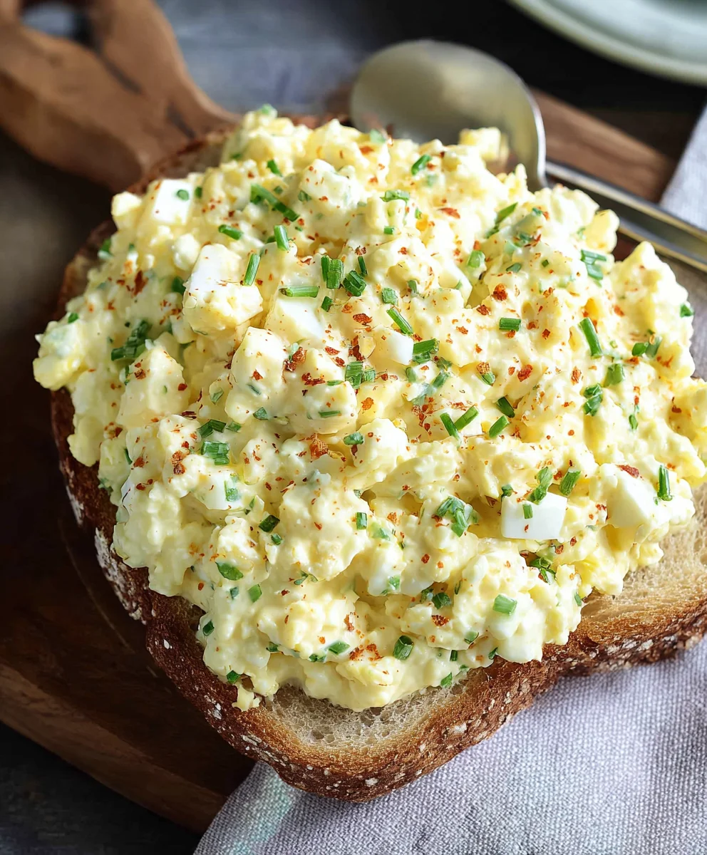 Simple Cottage Cheese Egg Salad-Easy & Creamy