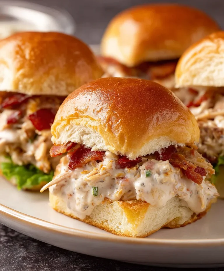 Chicken Beef Beef Bacon Ranch Sliders Recipe