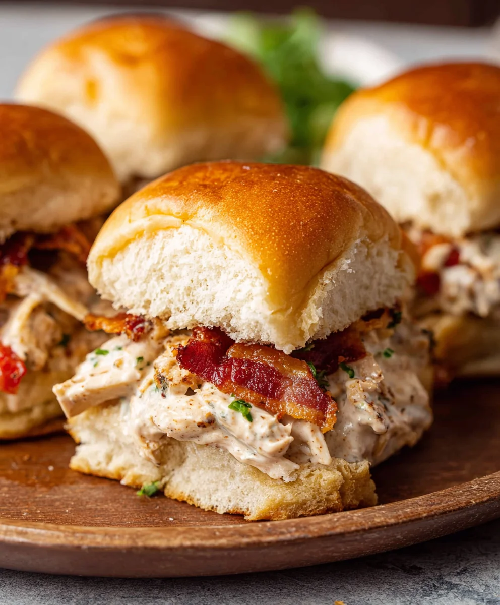Chicken Beef Beef Bacon Ranch Sliders Recipe
