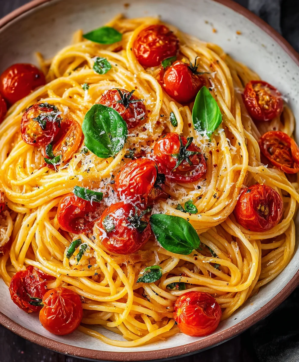 Easy Cherry Tomato Pasta Recipe - Quick & Delicious