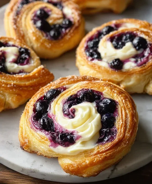 Blueberry Cheese Danish