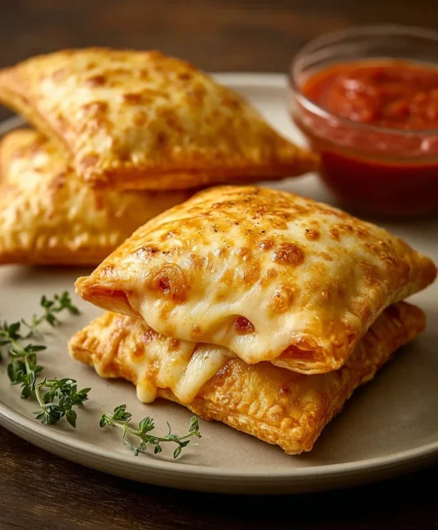 Cheesy Pizza Pockets