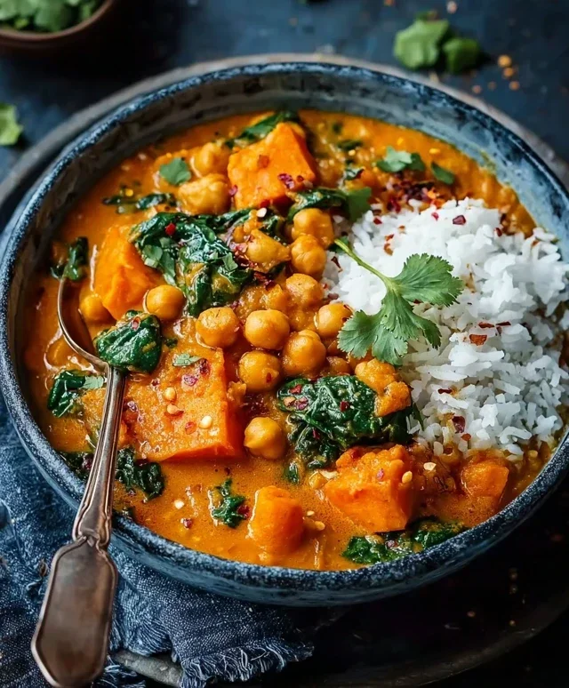 Sweet Potato and Chickpea Curry