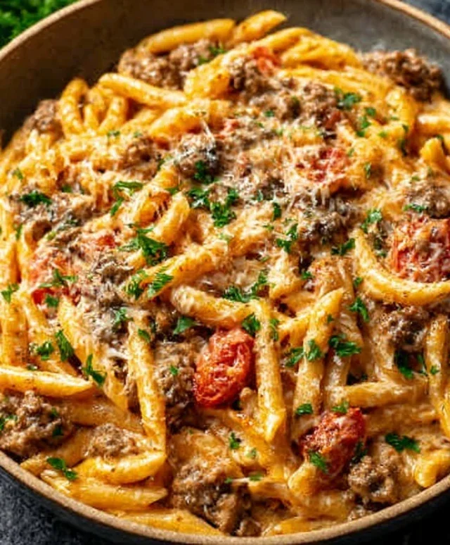 Creamy Beef Pasta