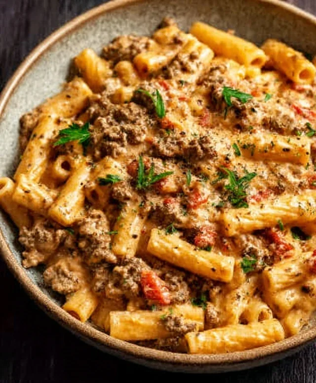 Creamy Beef Pasta