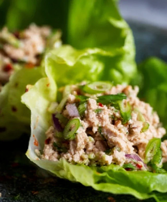 Tuna Lettuce Wraps