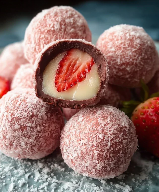 Strawberry Truffles
