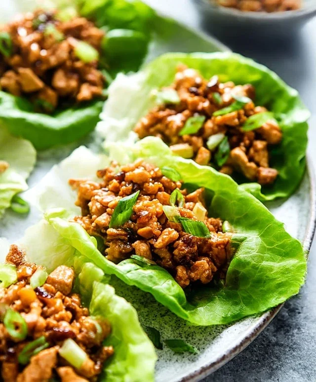 Crunchy PF Chang's Lettuce Wraps