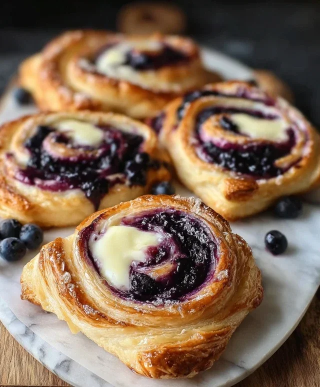 Blueberry Cheese Danish