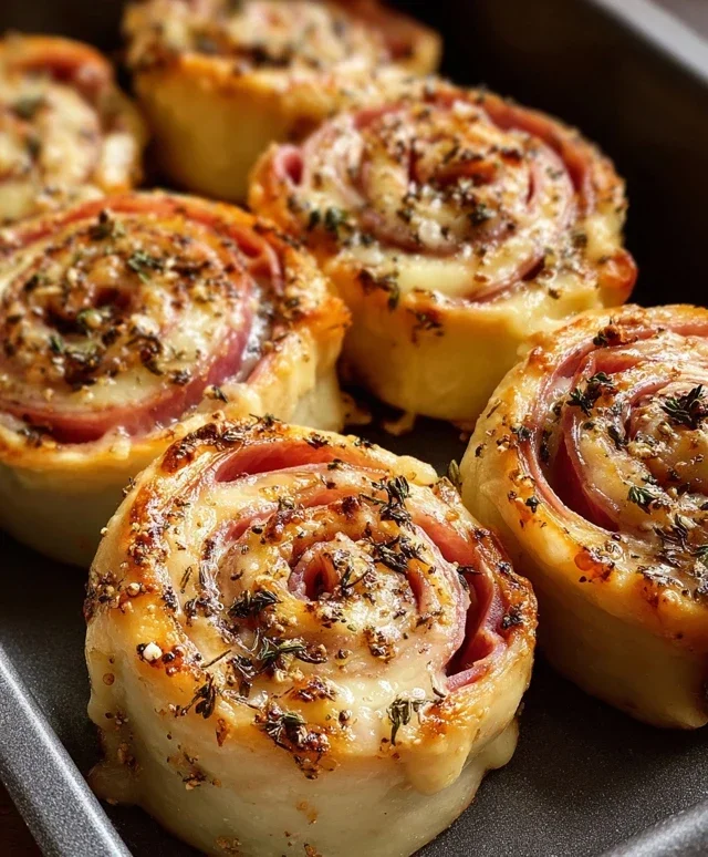 Beef Beef Ham and Cheese Pinwheels